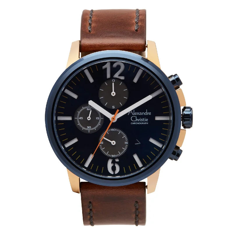 6267Mclurba Men Chronograph Leather 48Mm