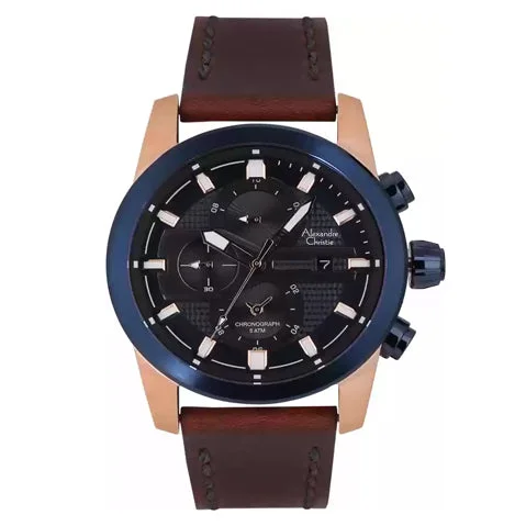 6270Mclurbubo Men Chronograph Leather  48 Mm