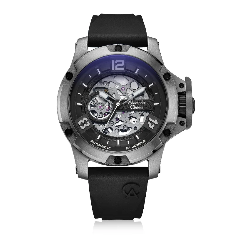 6295Mtrtpba Men Mechanical-Auto Rubber 48Mm