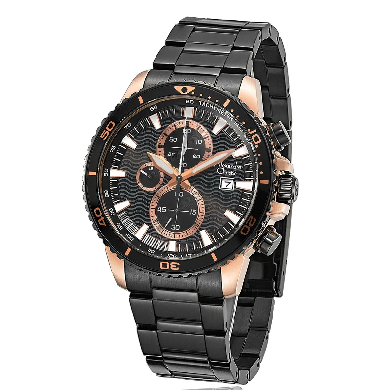 6482Mcbbrba Men Chronograph Stainless Steel 51Mm