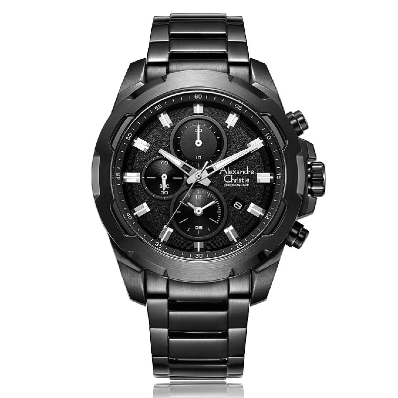 6523Mcbipba Men Chronograph Stainless Steel 45Mm