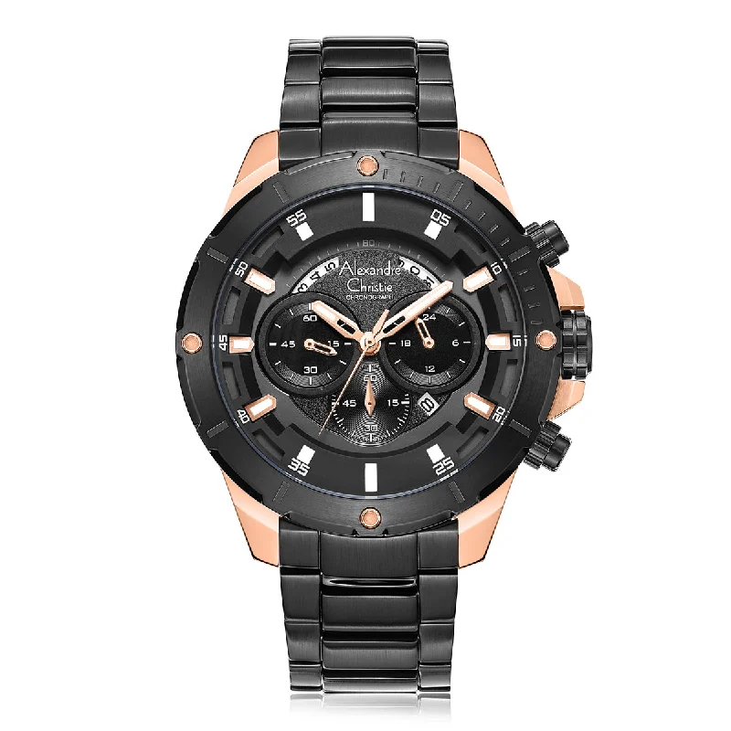 6529Mcbbrba Men Chronograph Stainless Steel 47Mm