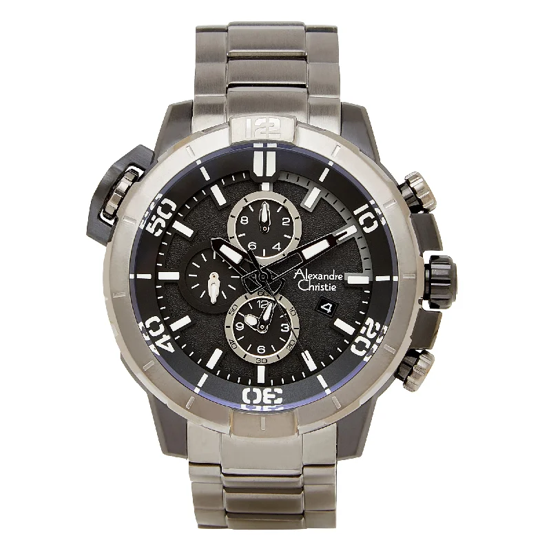 6554Mcbepba Men Chronograph Stainless Steel 46Mm