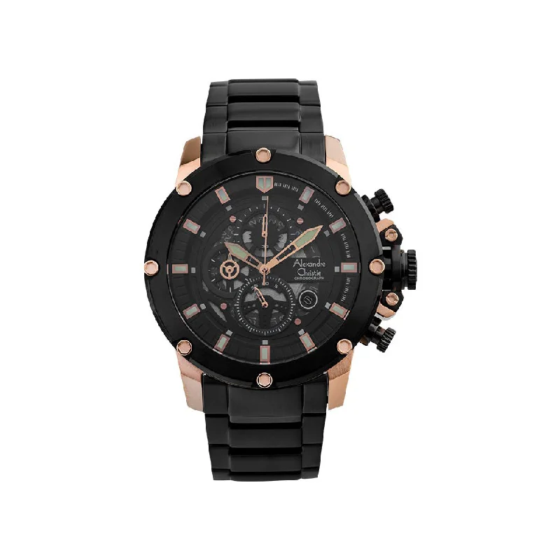 6564Mcbbrba Men Chronograph Stainless Steel 46Mm