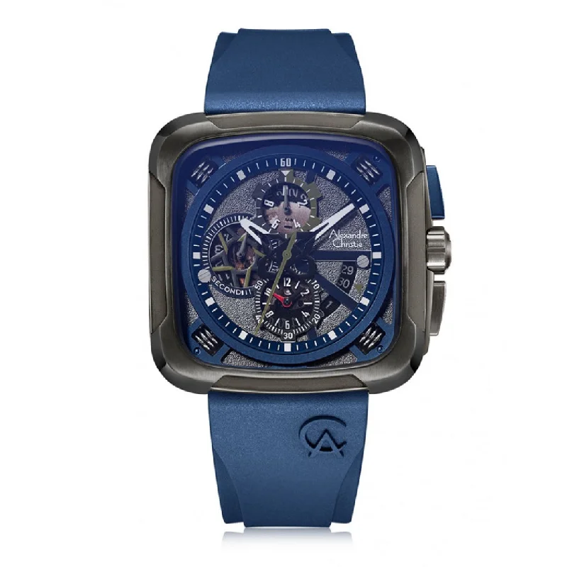 6577Mcrigbabu Men Chronograph Rubber 44.5Mm