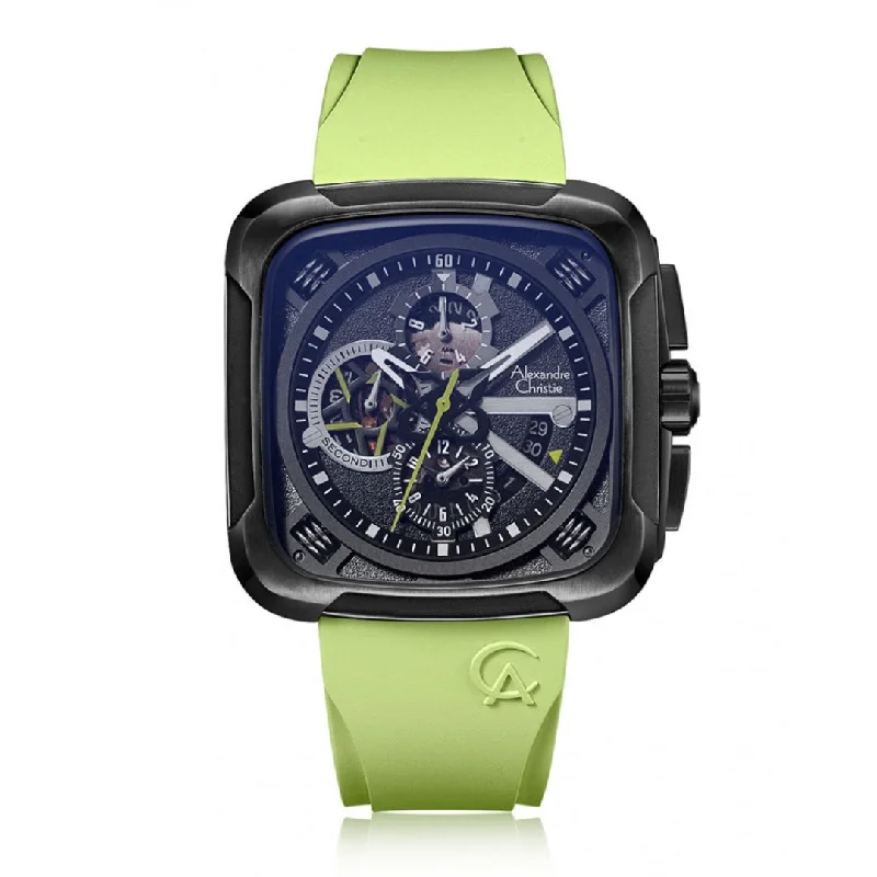 6577Mcripbale Men Chronograph Rubber 44.5Mm