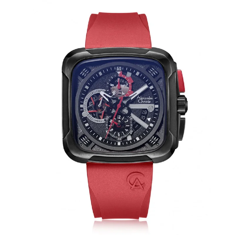 6577Mcripbare Men Chronograph Rubber 44.5Mm