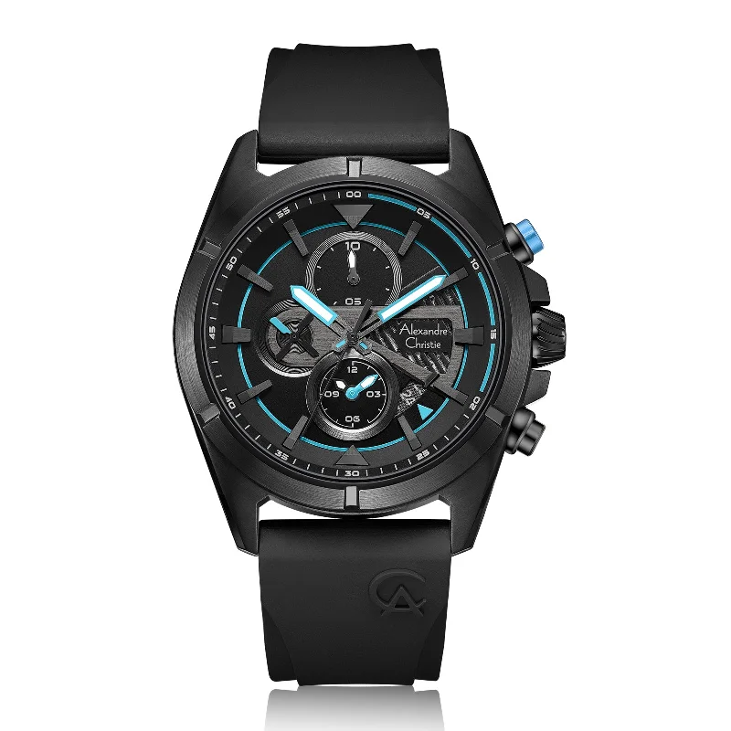 6592Mcrepbalb Men Chronograph Rubber 45Mm