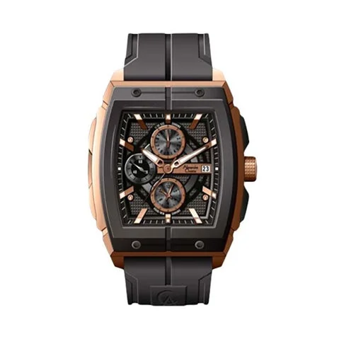 6598Mcrbrba Men Chronograph Rubber 43Mm