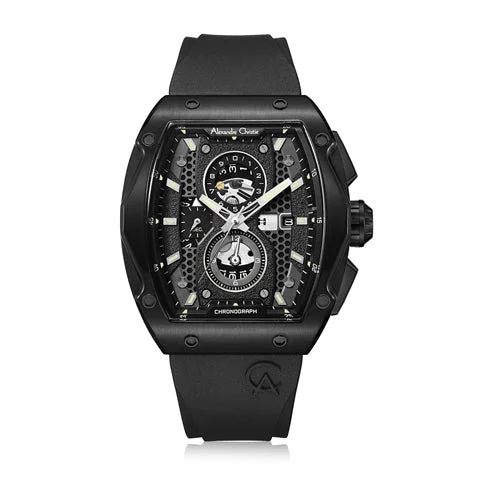 6608Mcrbrba Men Chronograph Rubber 44Mm