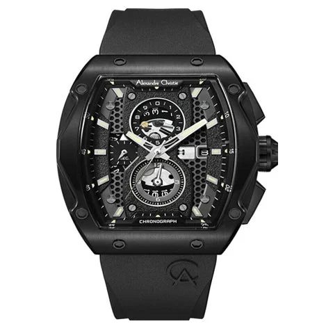 6608Mcripba Men Chronograph Rubber 44Mm