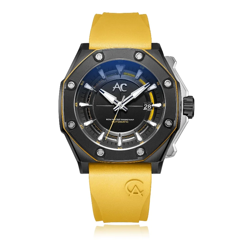 9601Martbbayl Men Automatic Rubber 47Mm