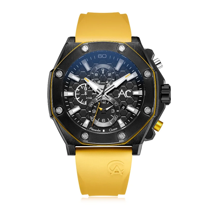 9601Mcripbayl Men Chronograph Rubber 47Mm