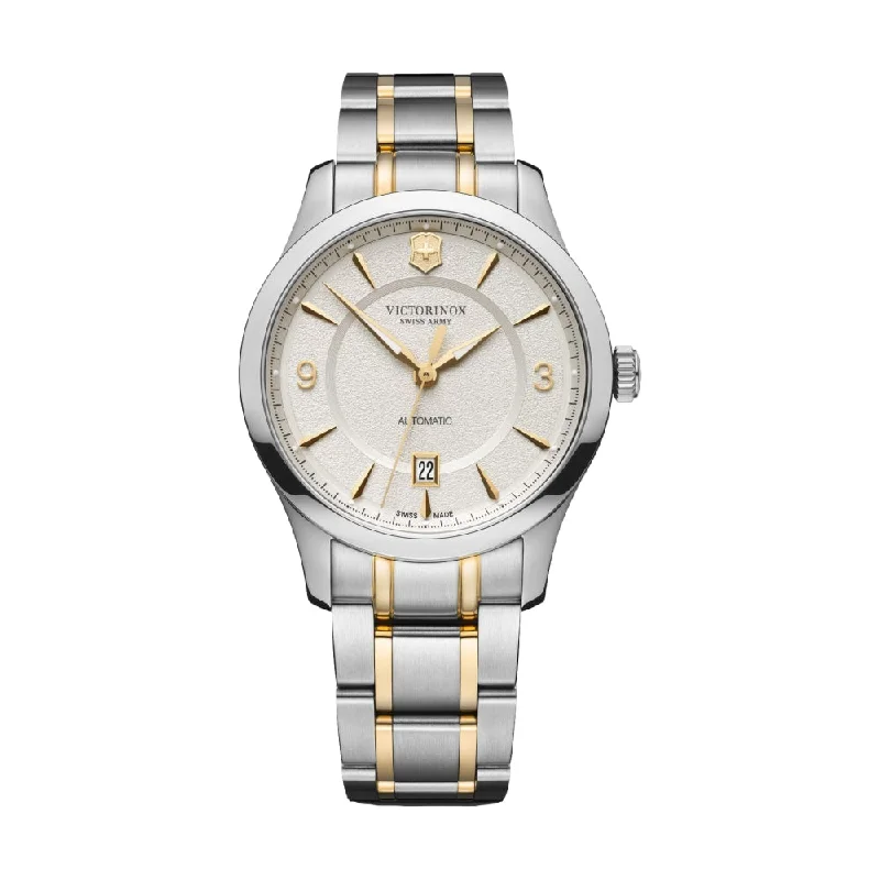 Alliance Mechanical, Silver Dial, Two-Tone Stainless Steel Bracelet