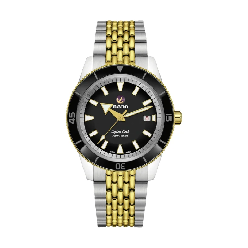 Captain Cook Automatic 42mm Two-Tone Yellow Gold-Tone