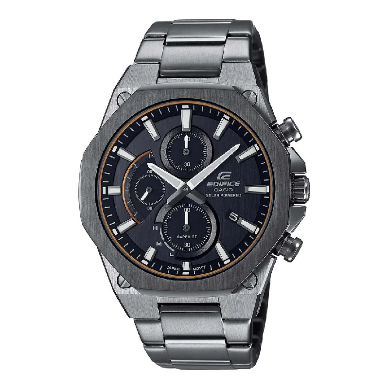 Casio  Edifice Men's Chronograph Stainless Steel Watch - EFS-S570DC-1AUDF (EX529)