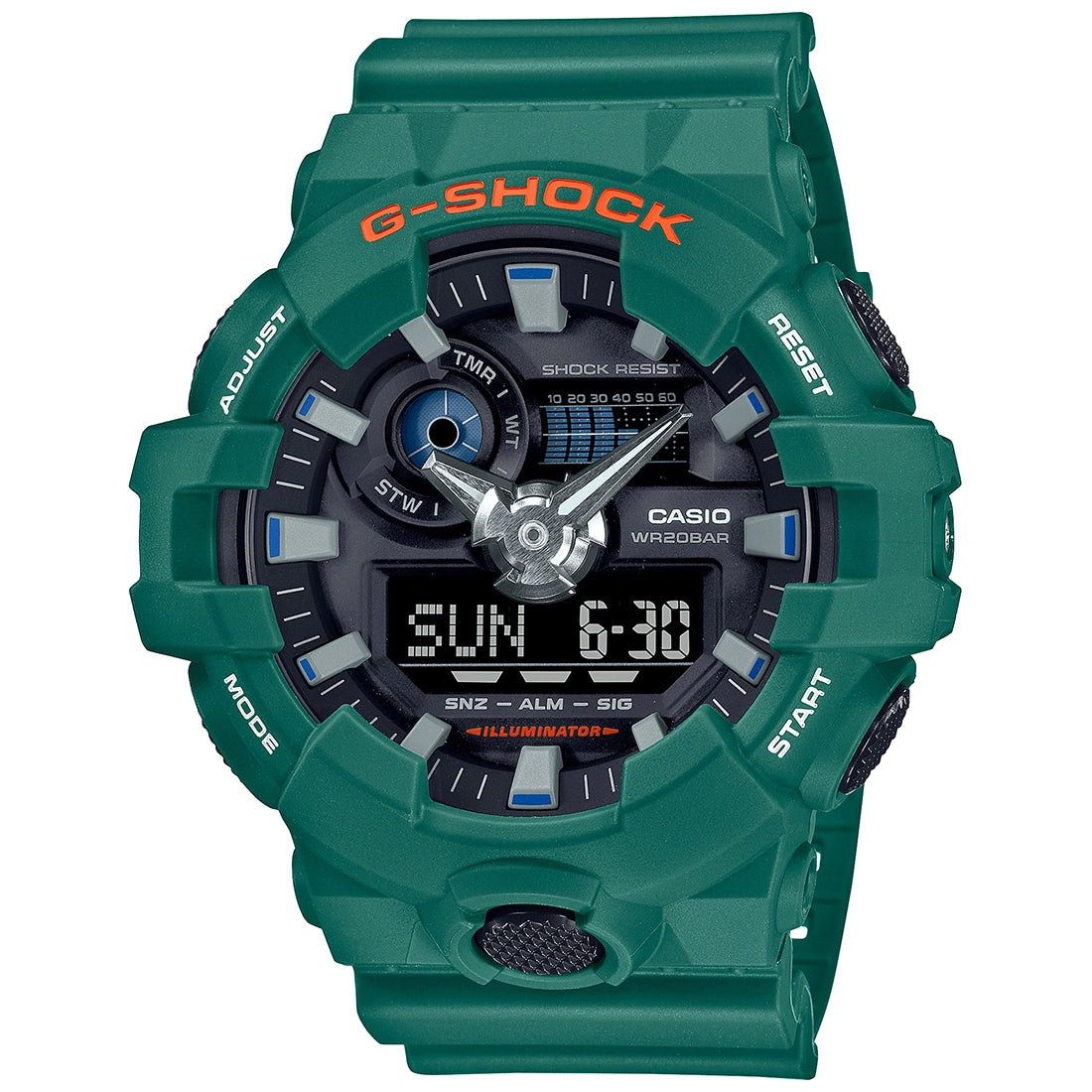 G-Shock Ga-700Sc-3Adr Quartz Men g1300