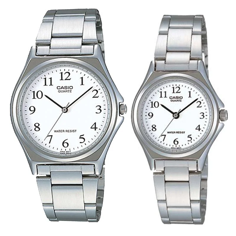 Casio Couple Stainless Steel Watch LTP1130A-7B MTP1130A-7B