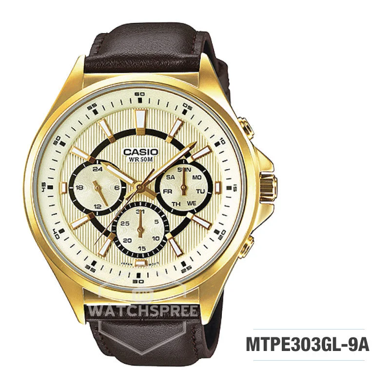 Casio Men's Watch MTPE303GL-9A