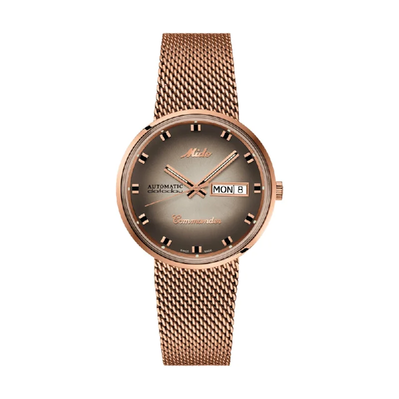 Commander Shade Silver Rose Gold-Tone