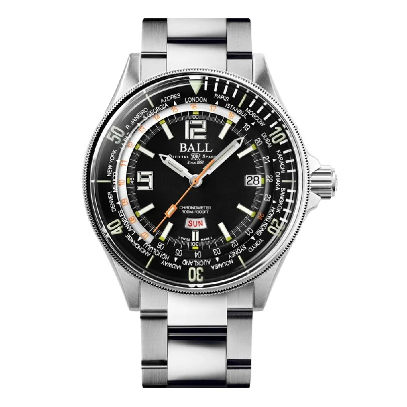 Engineer Master II Diver Worldtime Black Dial