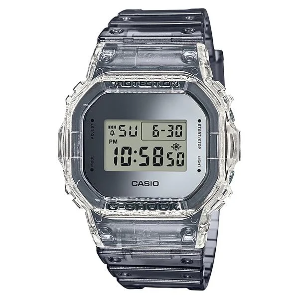 Casio G-Shock DW-5600 Lineup Special Color Models Semi-Transparent Resin Band Watch DW5600SK-1D DW-5600SK-1D DW-5600SK-1