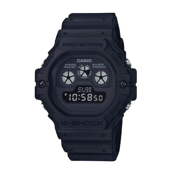 Casio G-Shock Special Color Models Neoclassic Matte Black Resin Band Watch DW5900BB-1D DW-5900BB-1D DW-5900BB-1