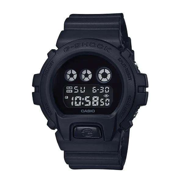 Casio G-Shock Special Color Models Neoclassic Matte Black Resin Band Watch DW6900BBA-1D DW-6900BBA-1D DW-6900BBA-1