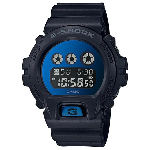 Casio G-Shock Special Color Metallic Mirror Face Black Resin Band Watch DW6900MMA-2D DW-6900MMA-2D