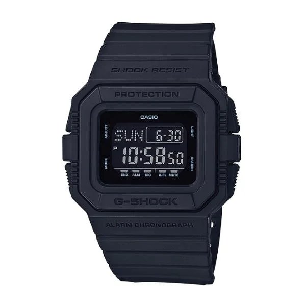 Casio G-Shock Special Color Models Matte Black Resin Watch DWD5500BB-1D DW-D5500BB-1D DW-D5500BB-1