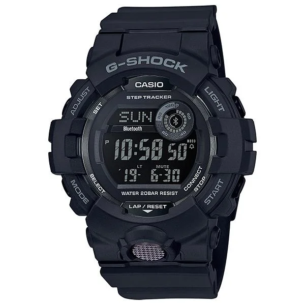 Casio G-Shock G-SQUAD BluetoothÇ???Ç??€¸’??????’?????¶ôÇï¶ôíŸ????ƒ?ªǩ’?????¶ôÇï¶ôǝ?’?????¶ôÇï¶ôíŸ?ǯ¶ôÇû¶ô¶©?’?????¶ôÇï¶ôǝ???’??ǯ¶ôÇû¶ô¶©? GBD-800 Series Black Resin Band Watch GBD800-1B GBD-800-1B