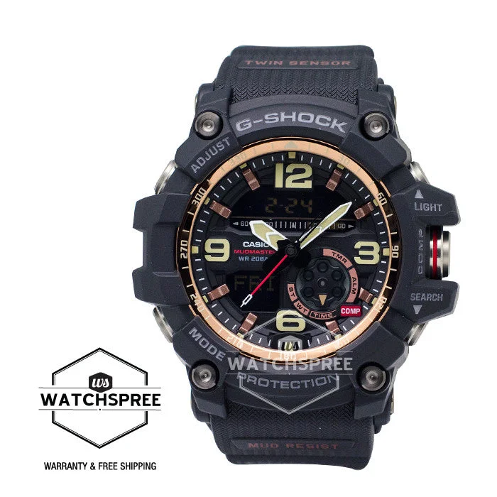 Casio G-Shock Mudmaster Series Black Resin Band Watch GG1000RG-1A