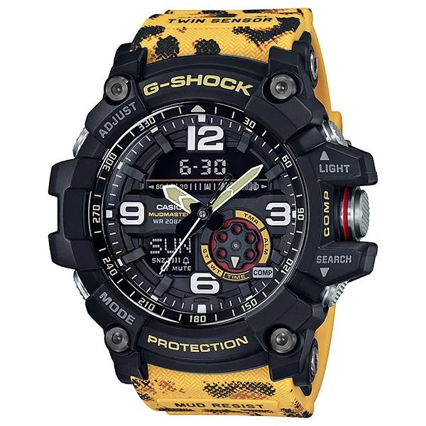 Casio G-Shock Wildlife Promising Collaboration Limited Models Leopard Printed Resin Band Watch GG1000WLP-1A GG-1000WLP-1A