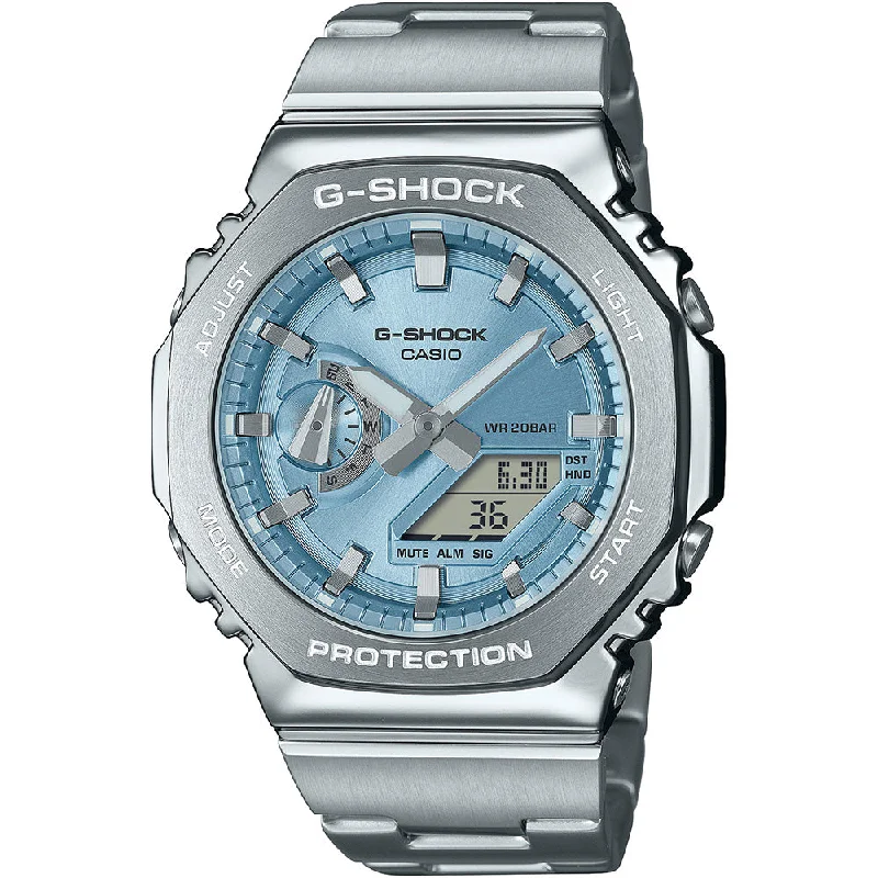 G-Shock GM2110D-2A G-Steel Metal Covered 'CasiOak'