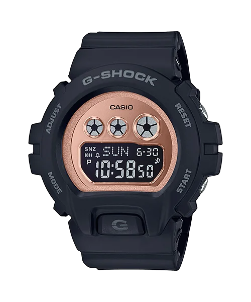 Casio G-Shock S Series Matte Black Resin Band Watch GMDS6900MC-1D GMD-S6900MC-1D GMD-S6900MC-1