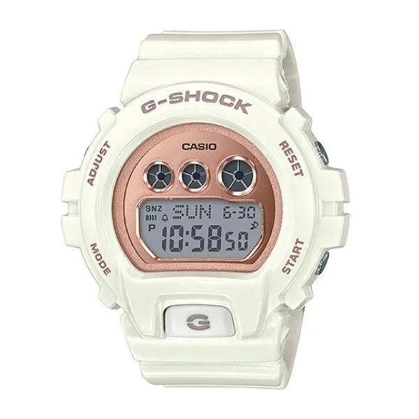 Casio G-Shock S Series Matte White Resin Band Watch GMDS6900MC-7D GMD-S6900MC-7D GMD-S6900MC-7