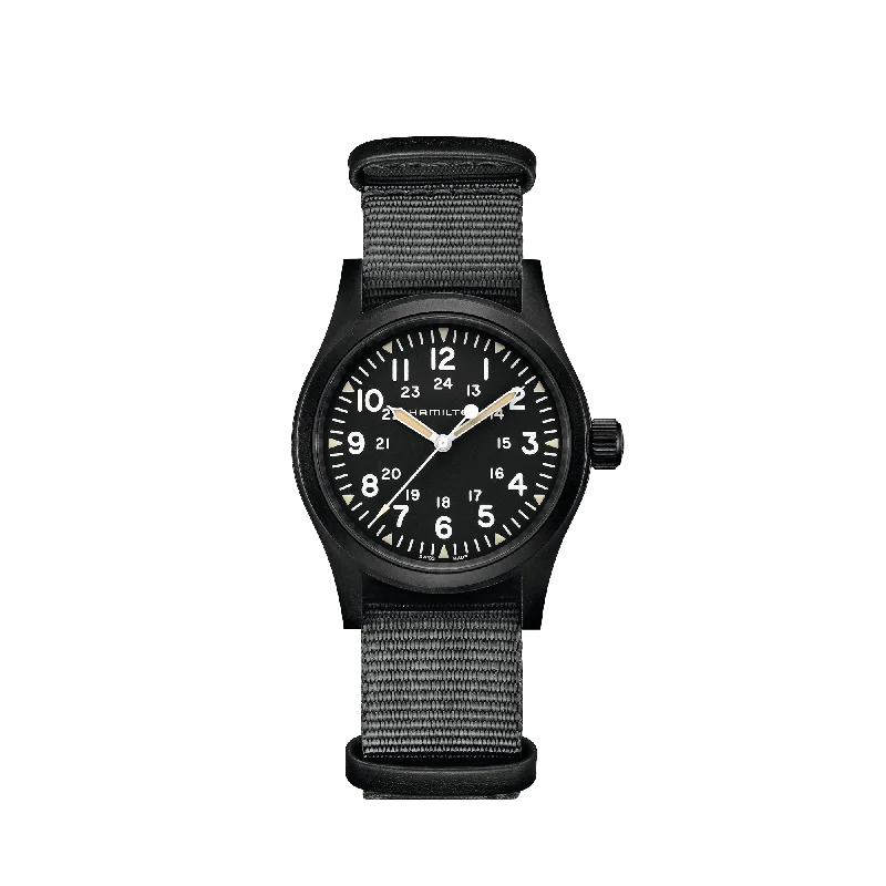 Hamilton Khaki Field Mechanical Black