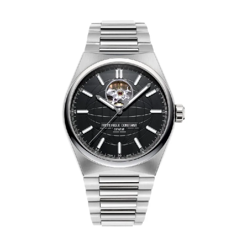 men’s titanium case wristwatch-HIGHLIFE HEARTBEAT AUTOMATIC MATTE BLACK DIAL