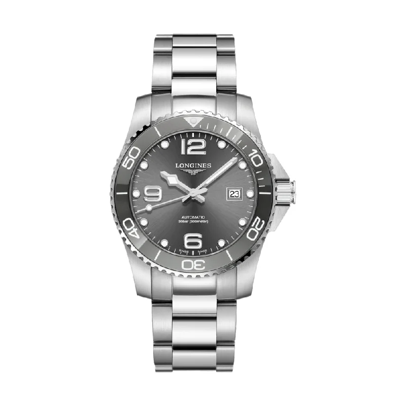 HydroConquest Sunray Grey Dial 41mm