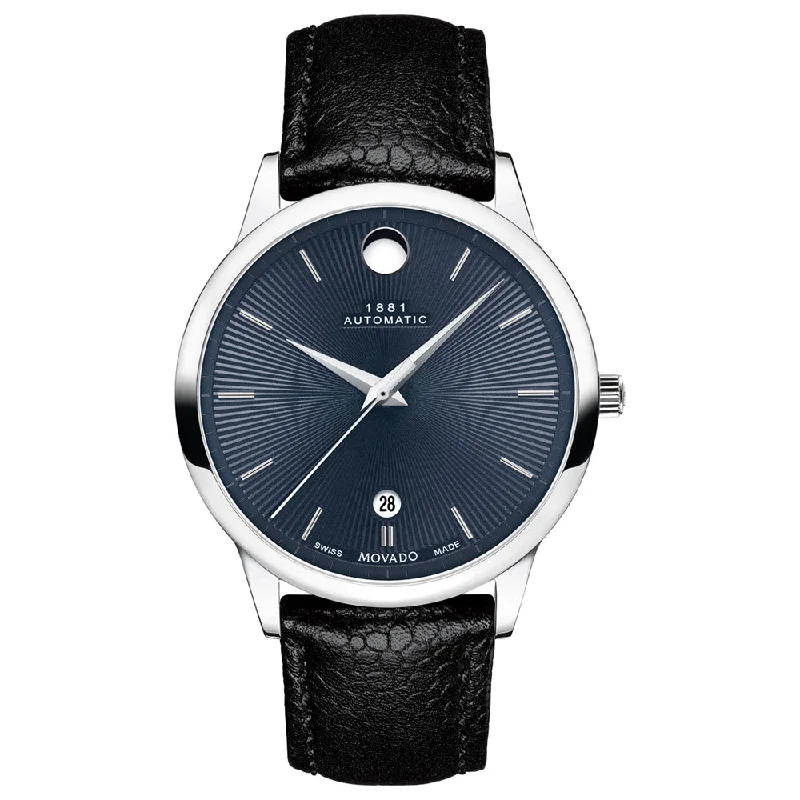 1881 Automatic Leather Analog Men