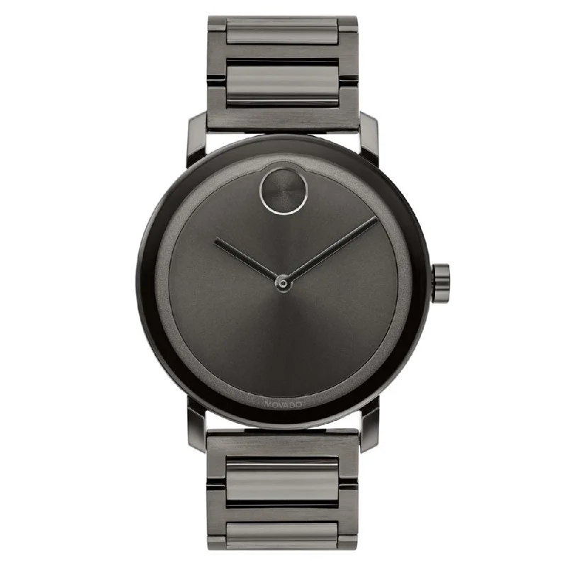 Bold Stainless Steel Analog Men