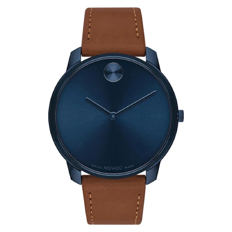 Bold Leather Analog Men