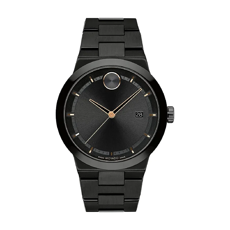 Bold Stainless Steel Analog Men