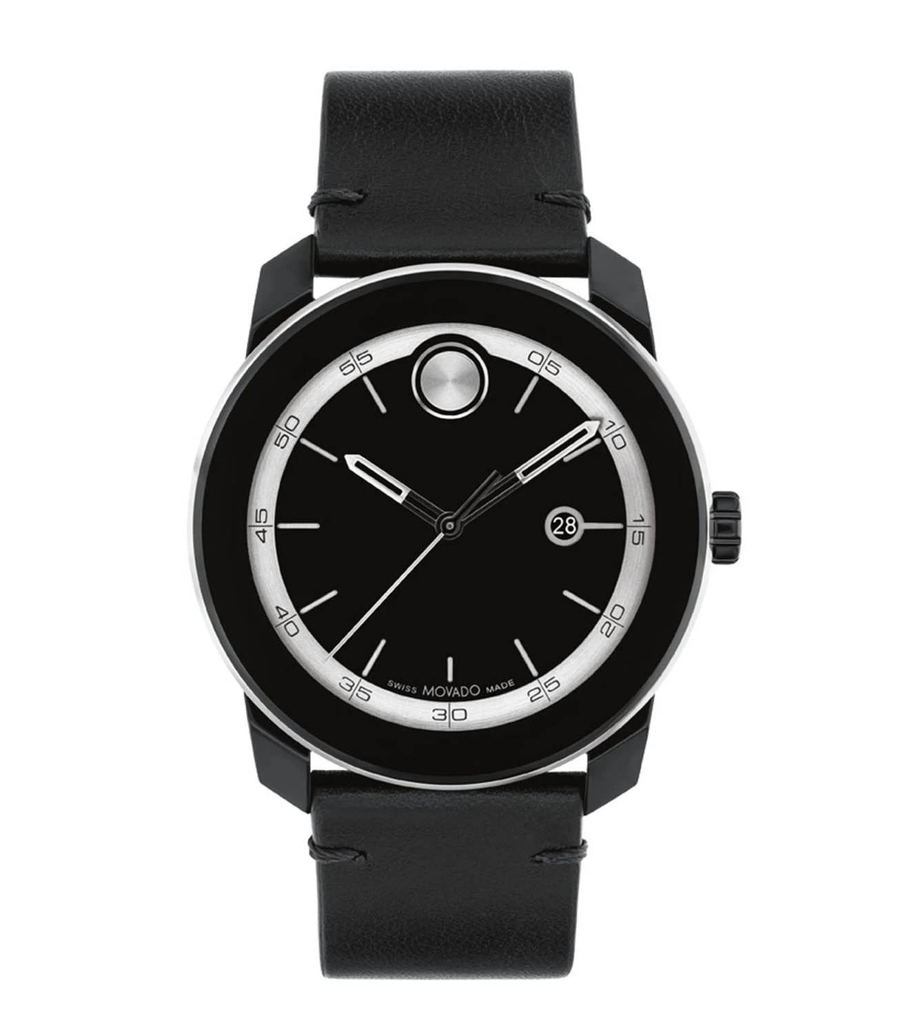 Bold Leather Analog Men