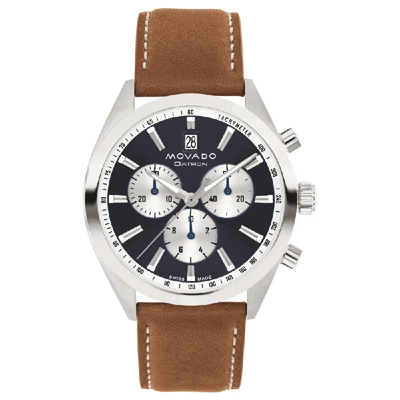 Heritage Leather Chronograph Men