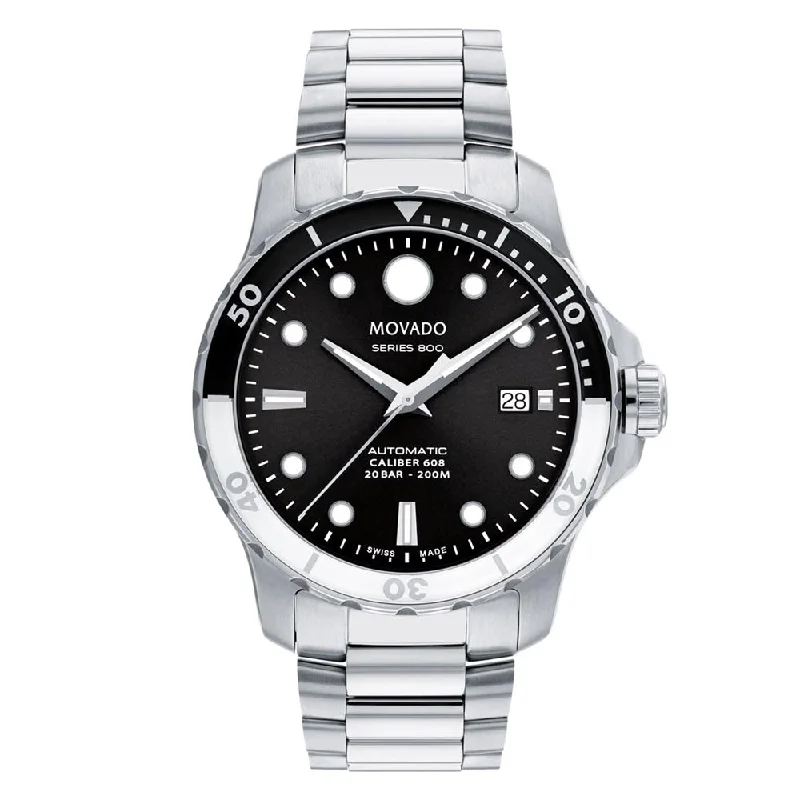 Series 800 Stainless Steel Analog Men