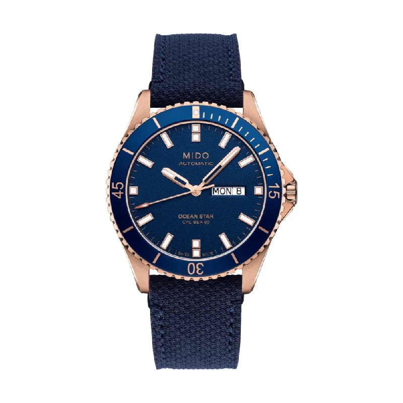 Ocean Star Captain Blue Synthetic Strap