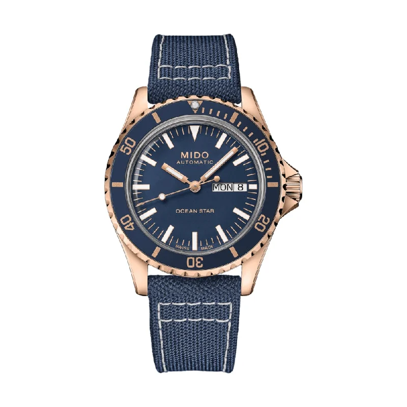 Ocean Star Tribute Blue Textile Strap