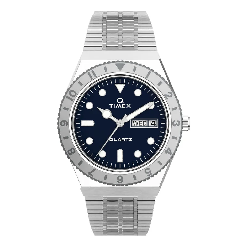 Q Blue Dial SST Bracelet