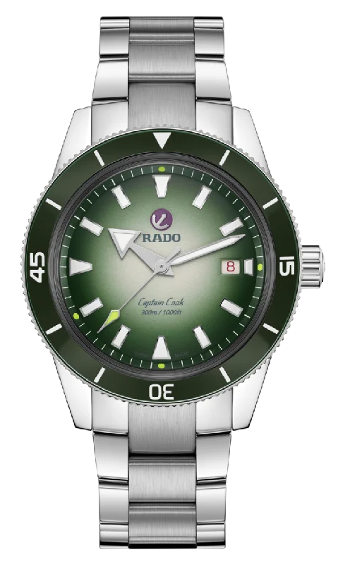 RADO Captain Cook x Cameron Norrie Limited Edition Watch for Men With Additional Strap R32149318